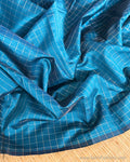 BL-Y13035 Blue checks Blouse
