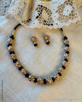 AJ-Y13725 Gold Necklace set