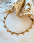 AS-Y03226 Silver Gold Necklace