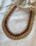 AJ-Y14198 Ruby Kasu Necklace
