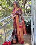 EE-Y13026 Kalamkari Kanchi Sari