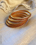 AJ-Y14153 Ruby Bangle set