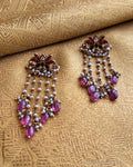 AS-Y14358 Silver Gold Earring
