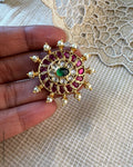 AJ-Y14539 Statement Saree Pin