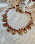AJ-Y14489 Coral Necklace set