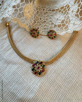 AJ-Y14493 Statement Necklace Set