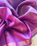 DP-Y14751 Purple Tussar Saree