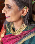 AS-Y14879 Silver Gold Bugudi set