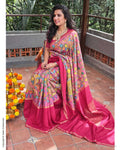 DP-Y14269 Kalamkari Kanchi Silk