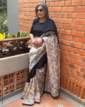 EE-Y13387 Floral Organza sari