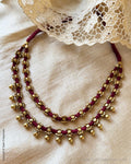 AJ-Z02720 Gold Brass Mala
