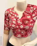 BL-WR14843 Pink Kalamkari Blouse