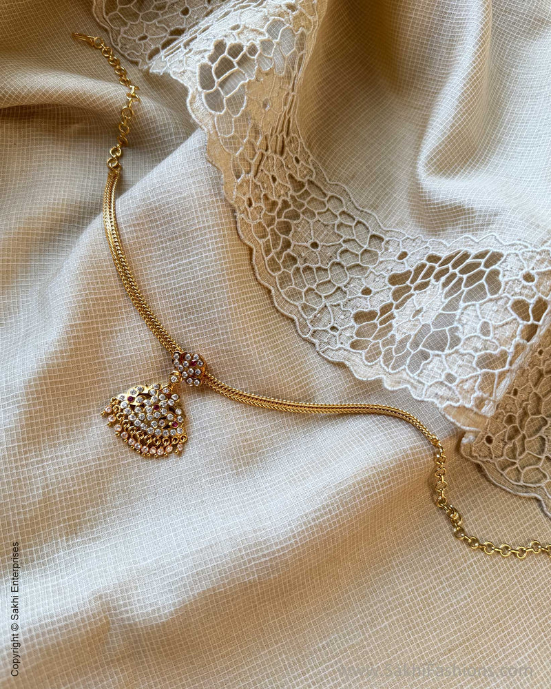AJ-Y15427 Diamante Necklace – sakhifashions