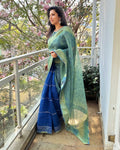 EE-Y14983 Digital Print Organza Sari