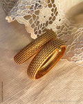 AJ-Y15276 Gold Bangle set