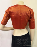 BL-V01313R Red Tissue Blouse