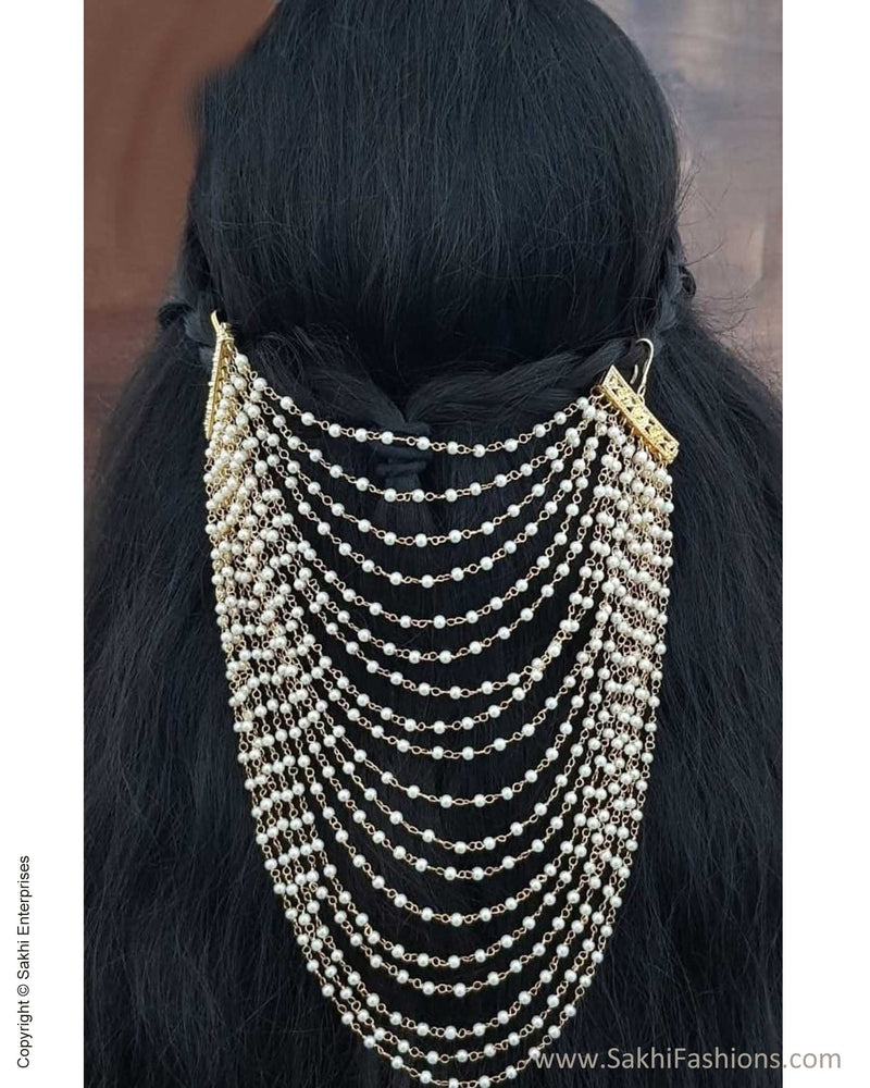 AJ-X17730 Pearls Hair Accessory