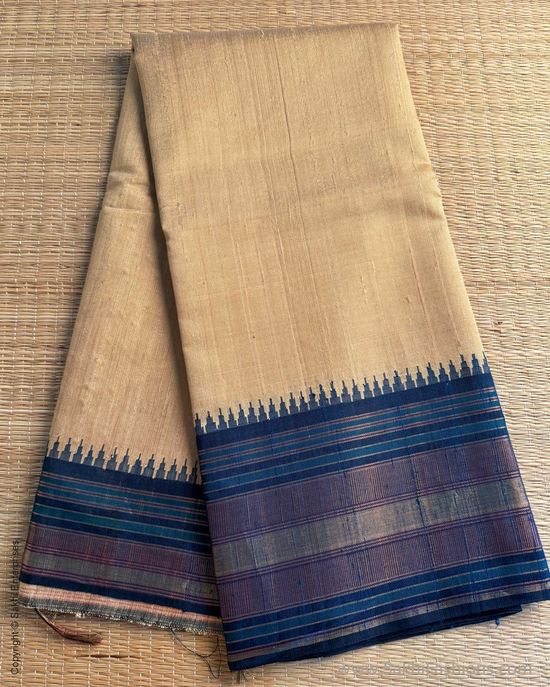 DP-X14927 Cream Rawsilk Saree