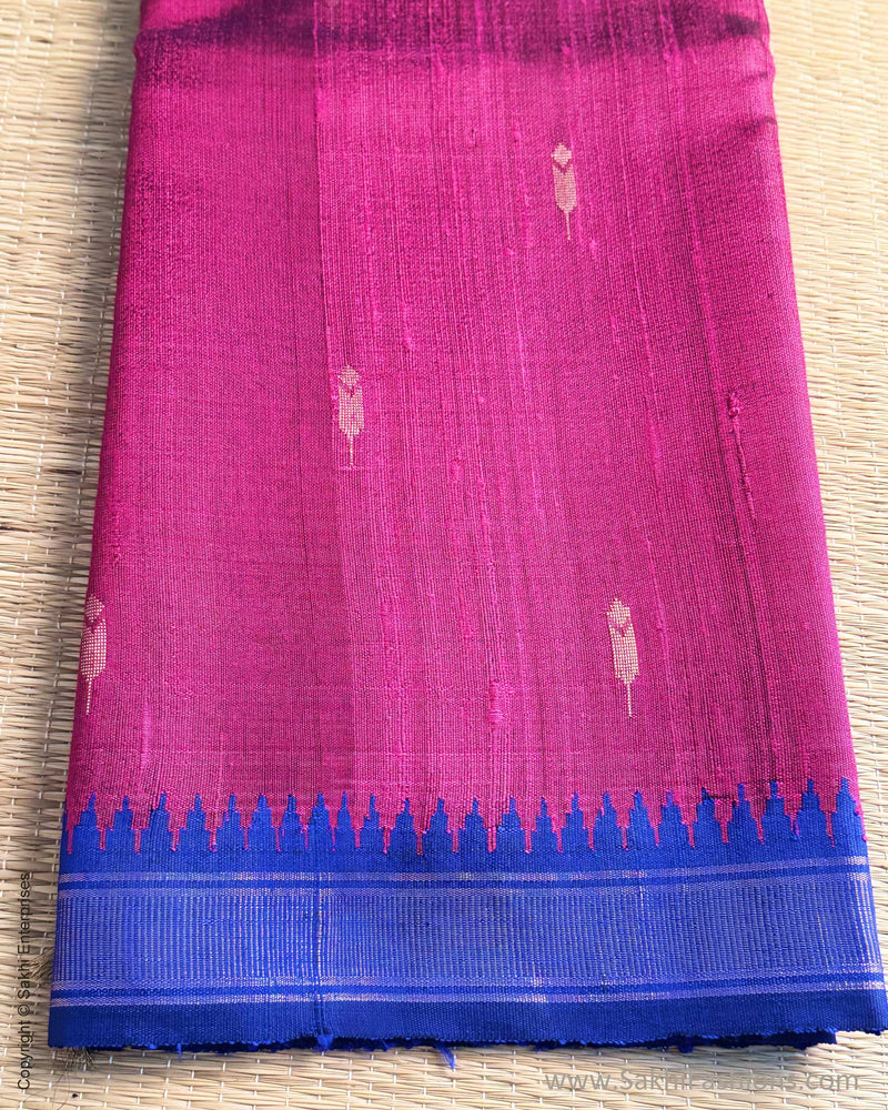 DP-X14877 Purple Rawsilk Saree