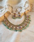 AJ-X15507 Gold Necklace Set