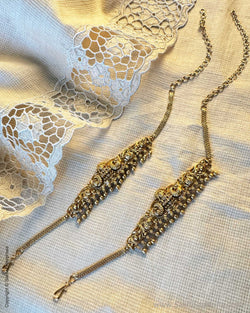 AJ-X17715 Gold Bahu Band set
