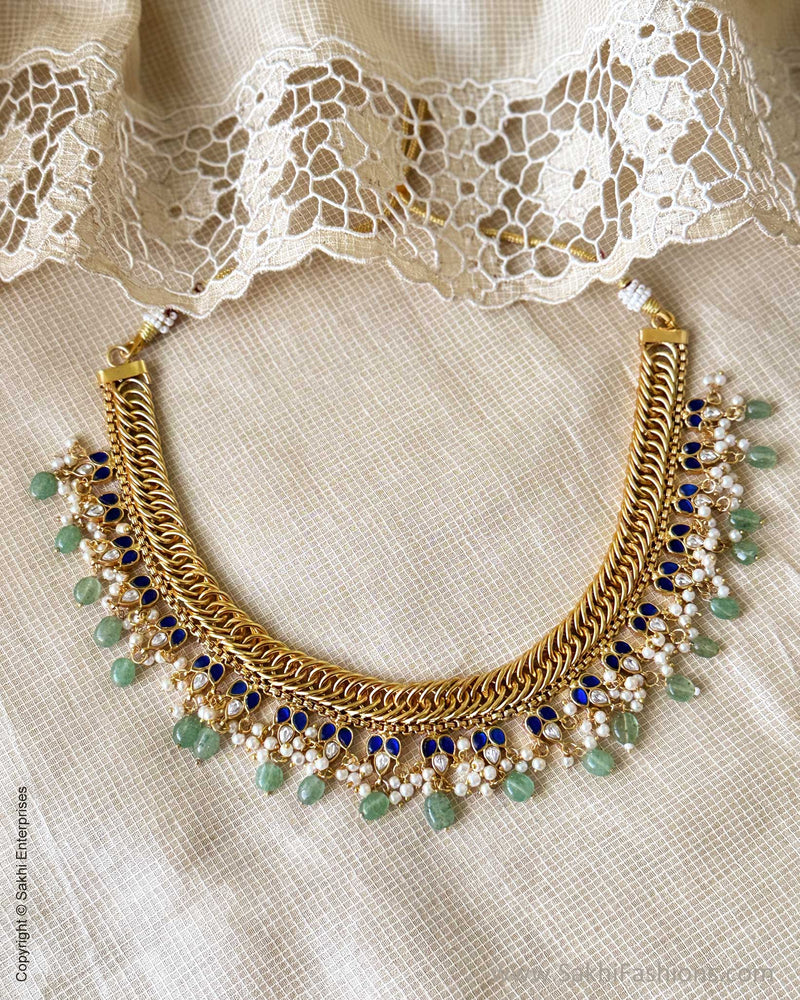 AJ-X17716 Gold Necklace