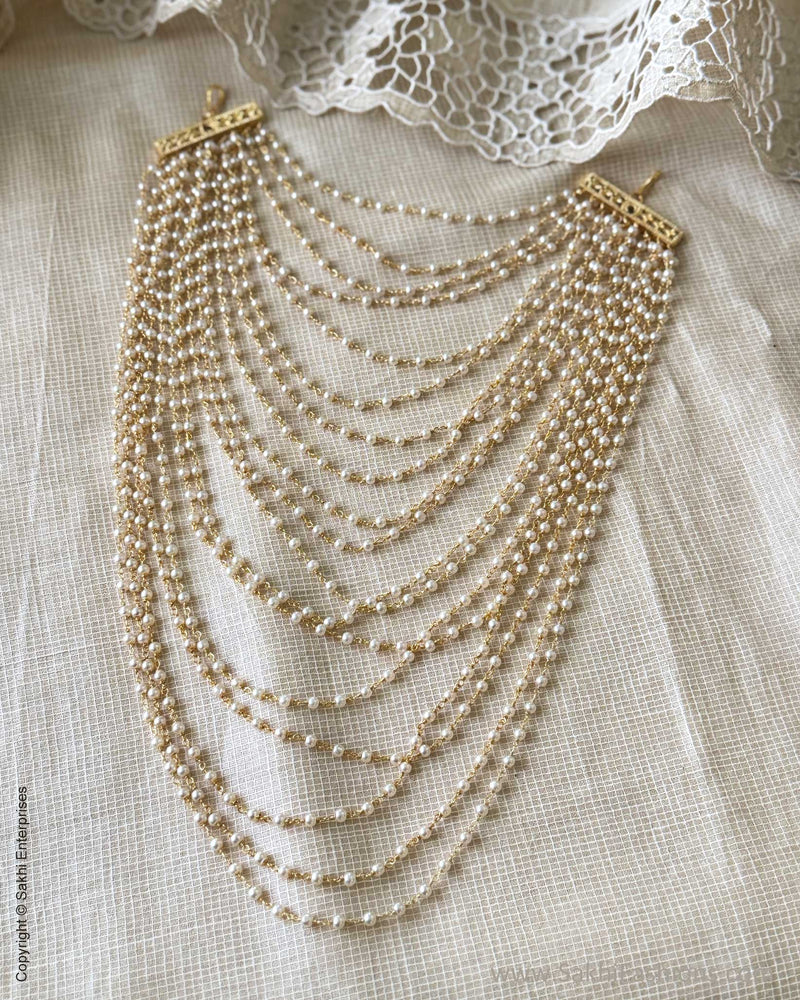 AJ-X17730 Pearls Hair Accessory