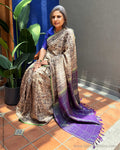 EE-Z00092 Kanchi Kalamkari Saree