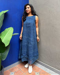 EE-Z00293 Indigo Blue Kota Dress