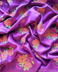 BL-Z00882 Purple Kanchi Blouse