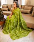 DP-Y02925 Apple Green Organza