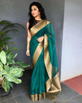 DP-S35094 Green Faux Banarsi