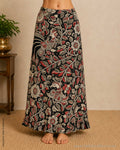 PT-F24787 Black Kalam petticoat