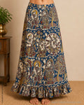 PT-R28200 Blue Kalamkari Petticoat