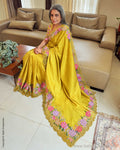 DP-Z05475 Lemon Kanchi floral Cutwork