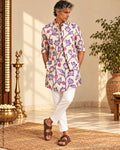 DP-Z19932 - Cream Men's Kurtha
