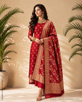 DP-Z18926 Banarsi silk Salwar