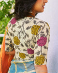 BL-Z02423 Kalamkari Silk Blouse