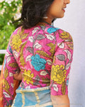 BL-Z02424 Kalamkari Silk Blouse