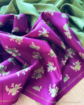 DP-Z01689 Floral Kanchi Silk Sari