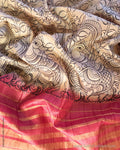 DP-Z00450 Kalamkari Tussar Sari