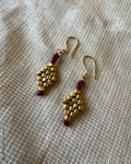 AJ-Z02740 Brass Earrings