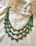 AJ-Z02722 Gold Brass Mala