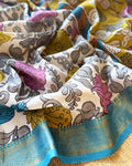 DP-Z02427 Kalamkari Dupatta