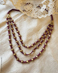 AJ-Z02729 Gold Brass Mala