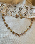 AJ-Z02907 Diamante Necklace set