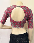 BL-Z01772 Pink Kota Blouse