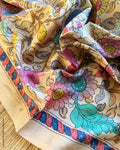 BL-Z01168 Tussar Kalamkari Blouse