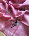 DP-Y15225 Pink Tussar Salwar