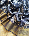 BL-Z01196 Black Kalamkari Blouse